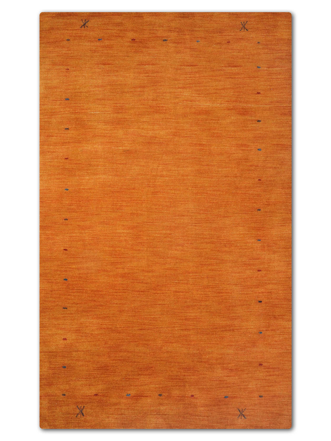 Hand Knotted Wool Area Rug Contemporary Beige L00109