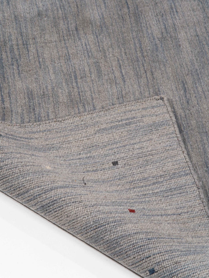 Hand Knotted Wool Area Rug Contemporary Beige L00109