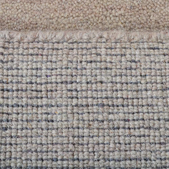 Premium Hand-Knotted Wool Area Rug – Solid Texture