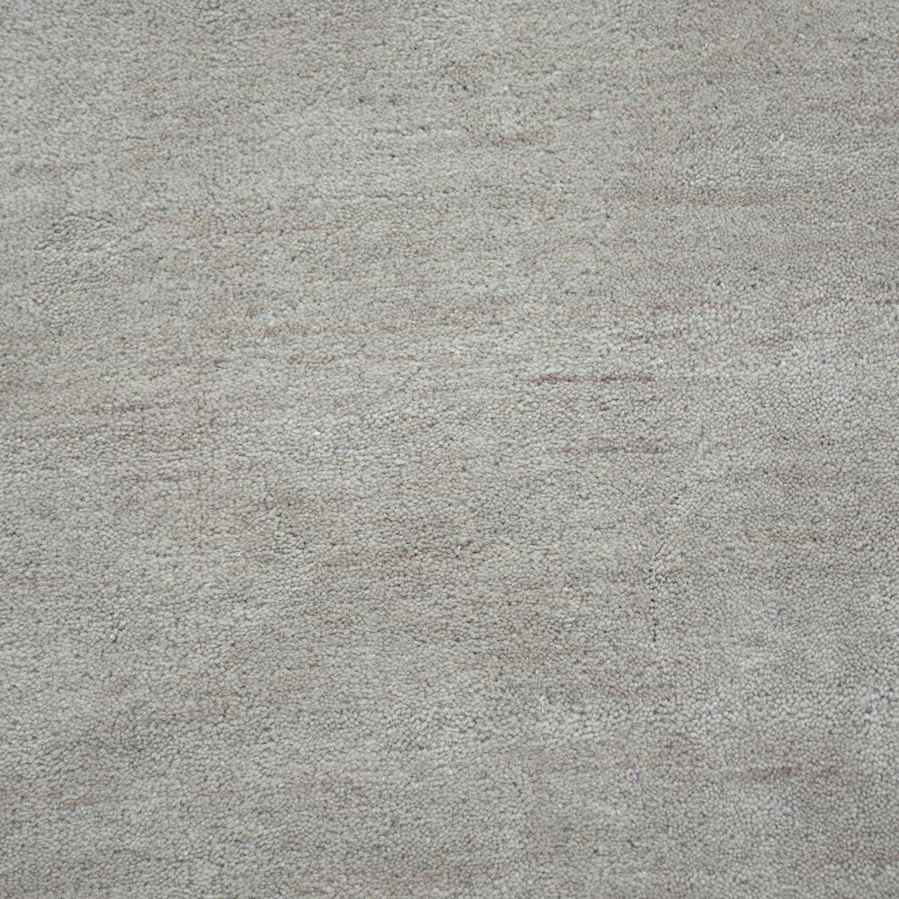 Premium Hand-Knotted Wool Area Rug – Solid Texture