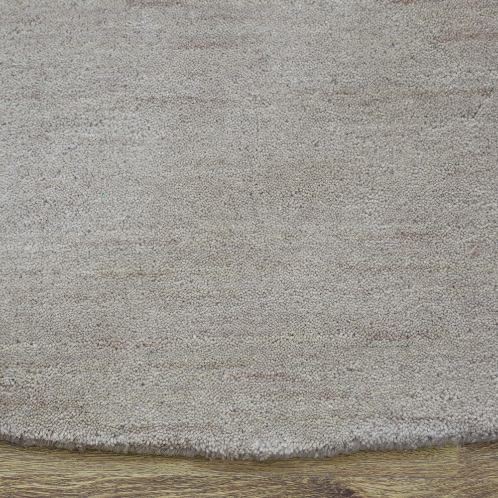 Premium Hand-Knotted Wool Area Rug – Solid Texture