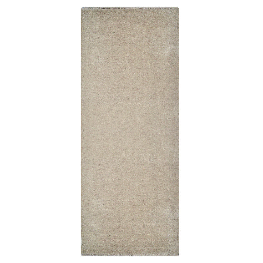 Premium Hand-Knotted Wool Area Rug – Solid Texture