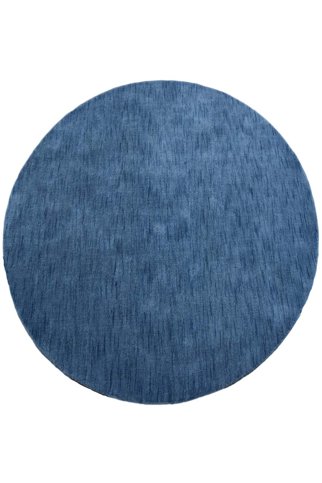 Premium Hand-Knotted Wool Area Rug – Solid Texture