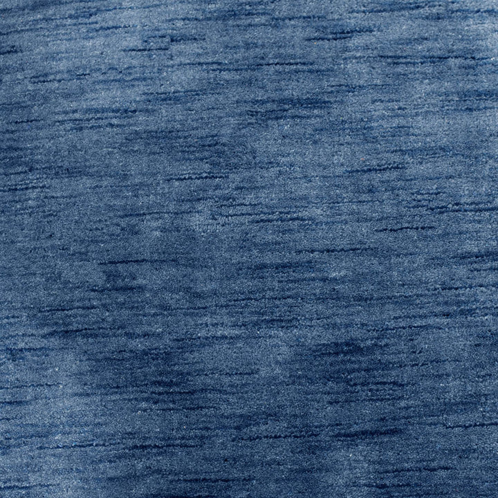 Premium Hand-Knotted Wool Area Rug – Solid Texture