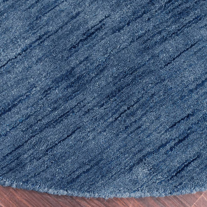 Premium Hand-Knotted Wool Area Rug – Solid Texture