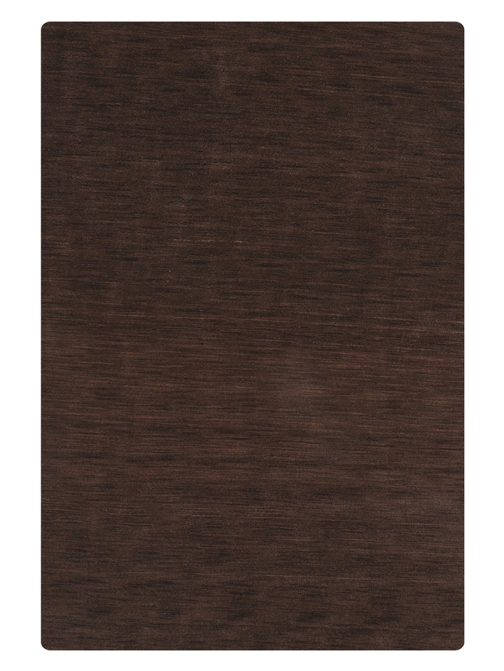 Premium Hand-Knotted Wool Area Rug – Solid Texture