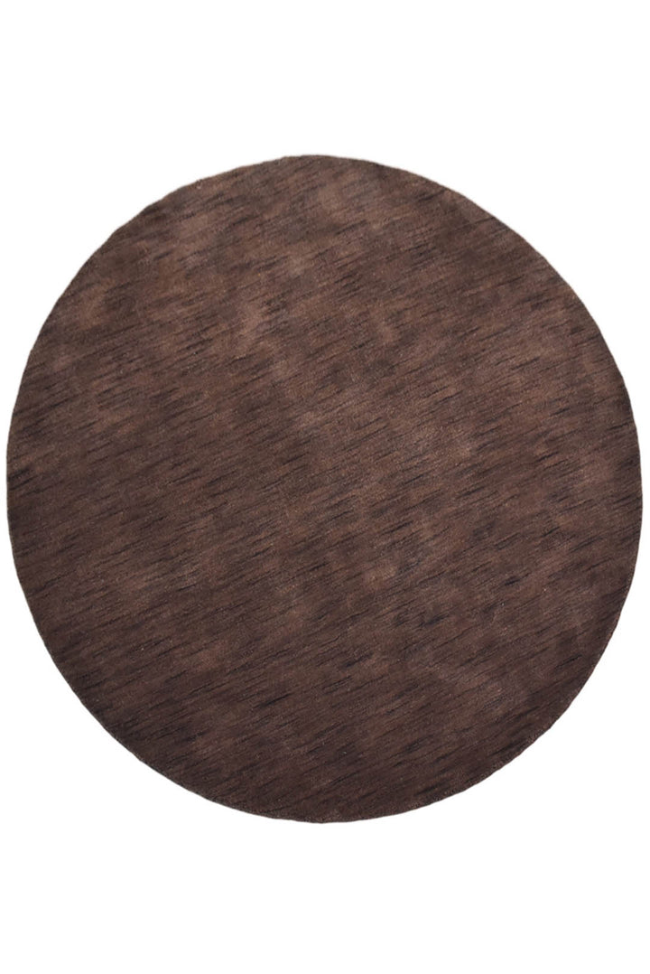 Premium Hand-Knotted Wool Area Rug – Solid Texture