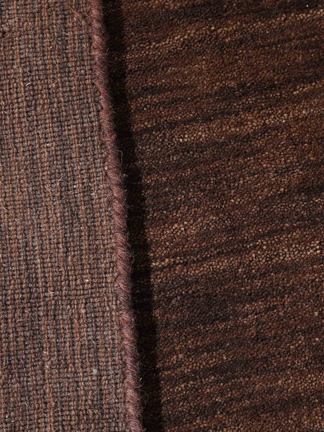 Premium Hand-Knotted Wool Area Rug – Solid Texture