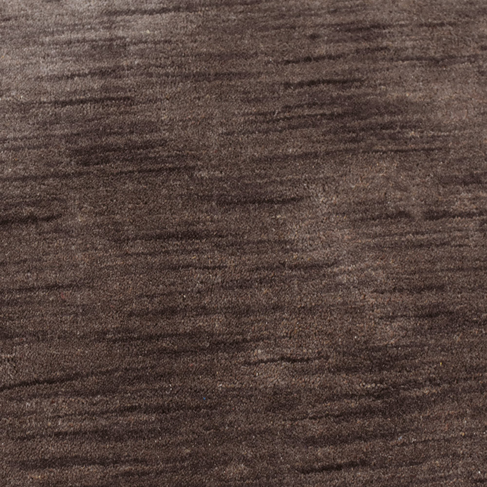 Premium Hand-Knotted Wool Area Rug – Solid Texture