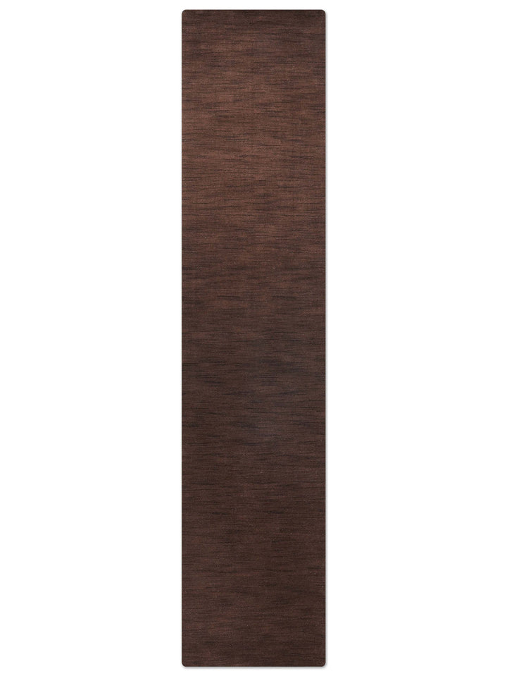 Premium Hand-Knotted Wool Area Rug – Solid Texture