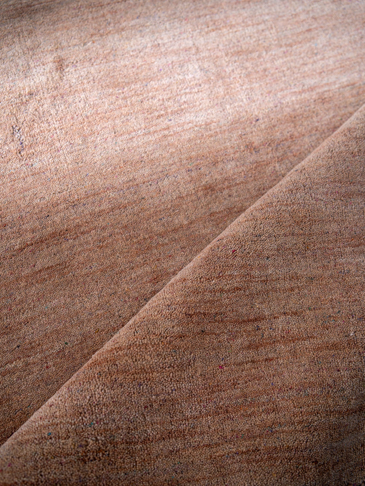 Modern Hand-Knotted Wool Rug – Solid Design