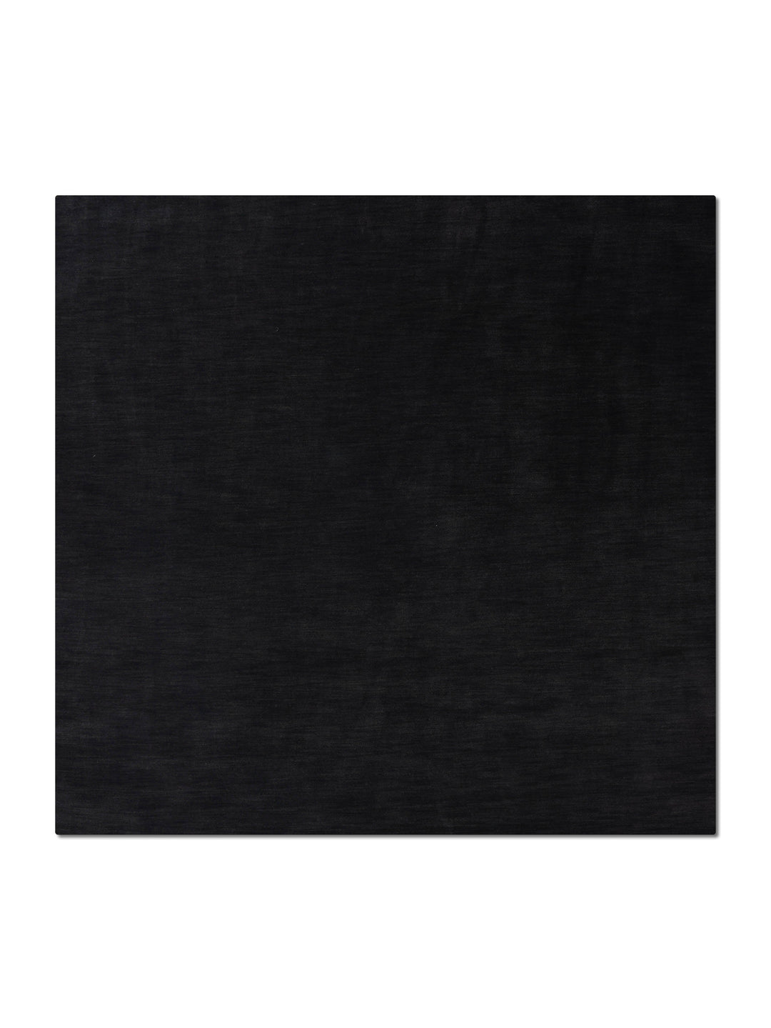 Modern Hand-Knotted Wool Rug – Solid Design