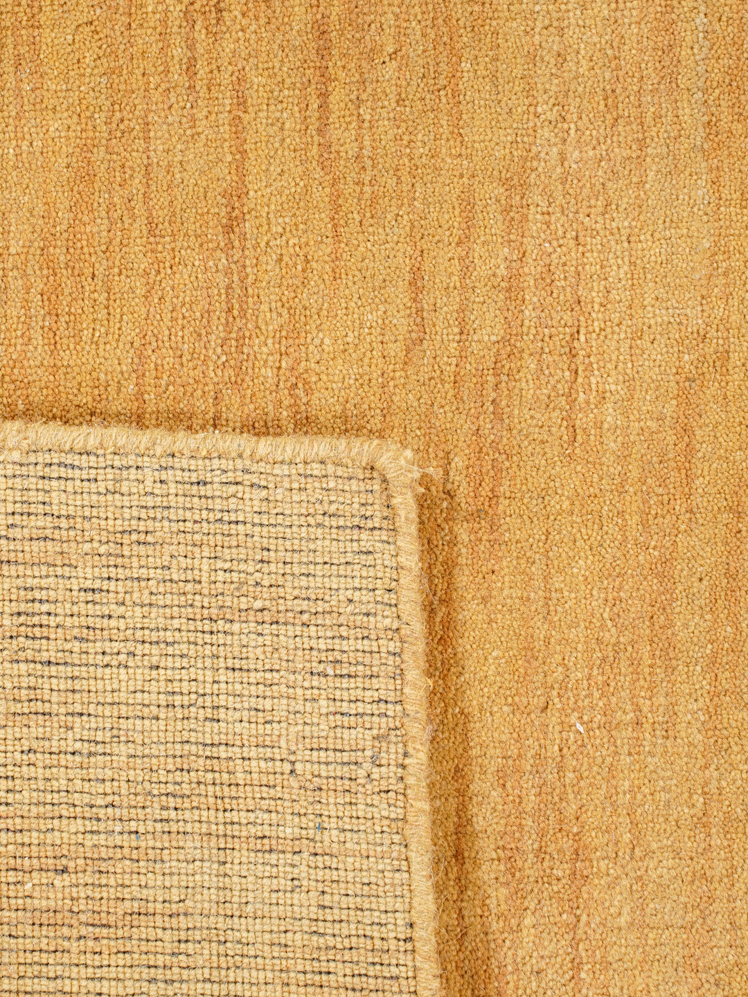 Modern Hand-Knotted Wool Rug – Solid Design