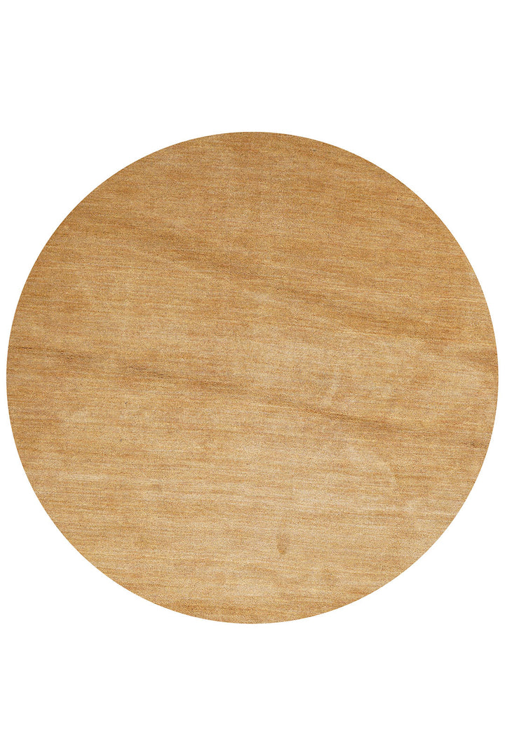 Modern Hand-Knotted Wool Rug – Solid Design