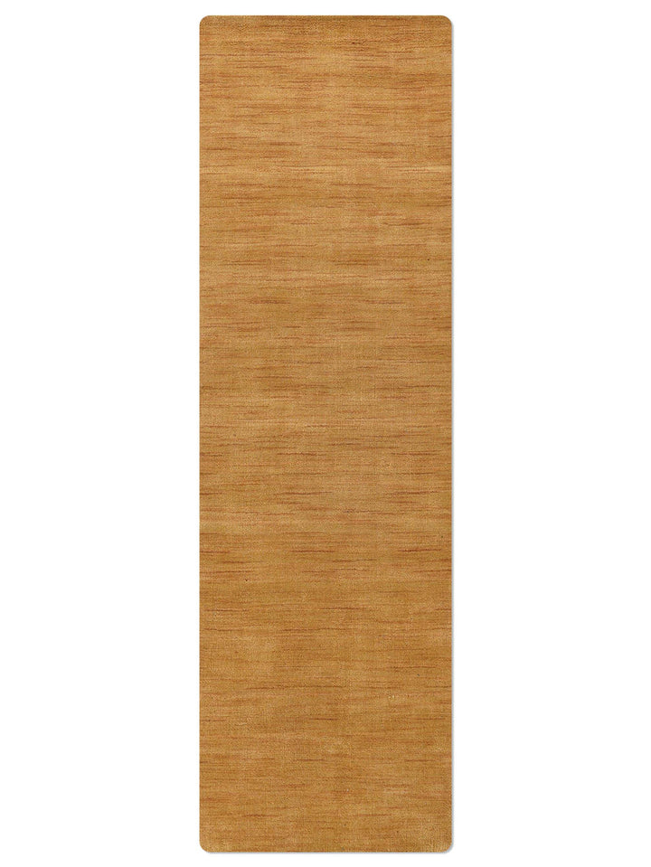 Modern Hand-Knotted Wool Rug – Solid Design