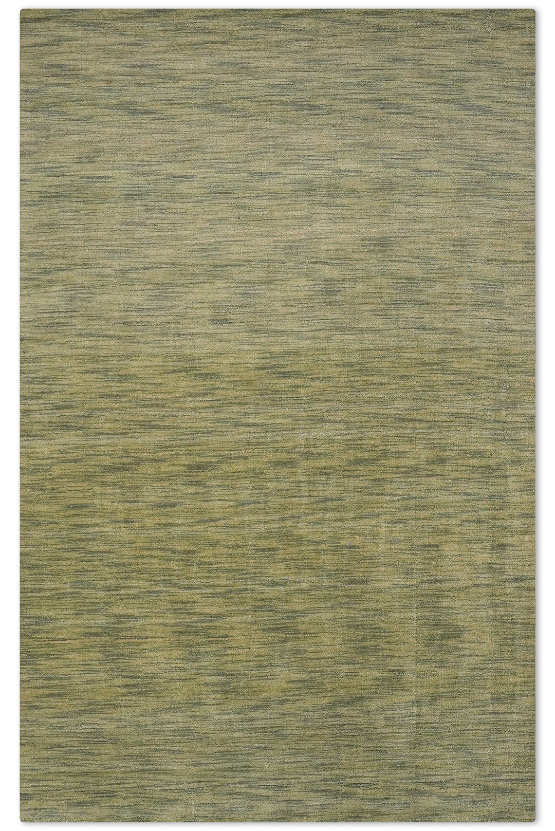 Modern Hand-Knotted Wool Rug – Solid Design