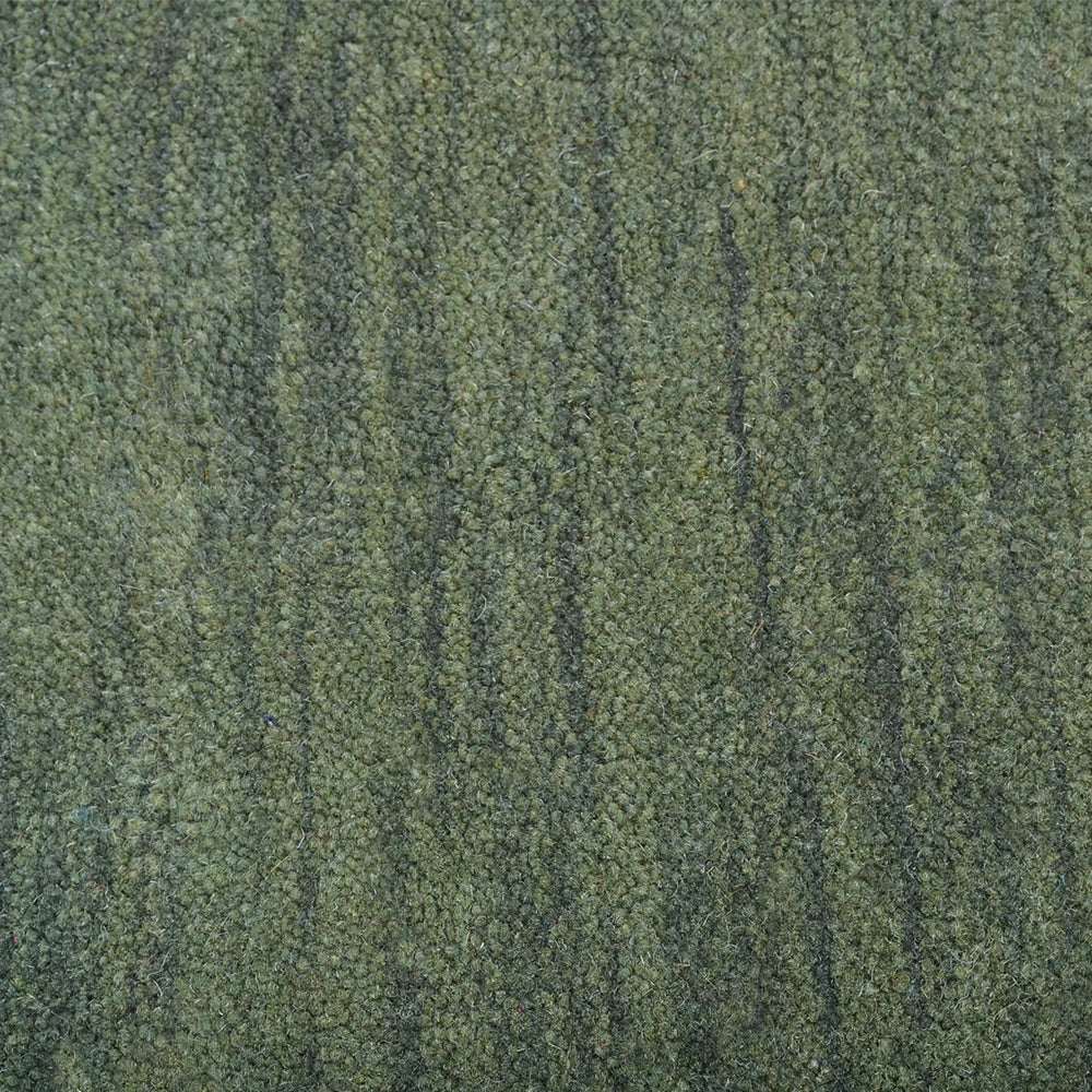 Modern Hand-Knotted Wool Rug – Solid Design