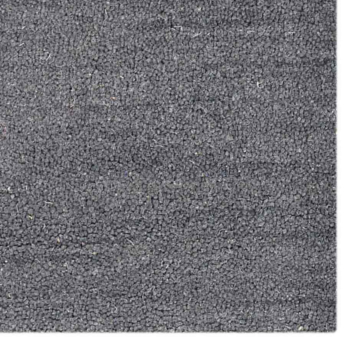 Modern Hand-Knotted Wool Rug – Solid Design
