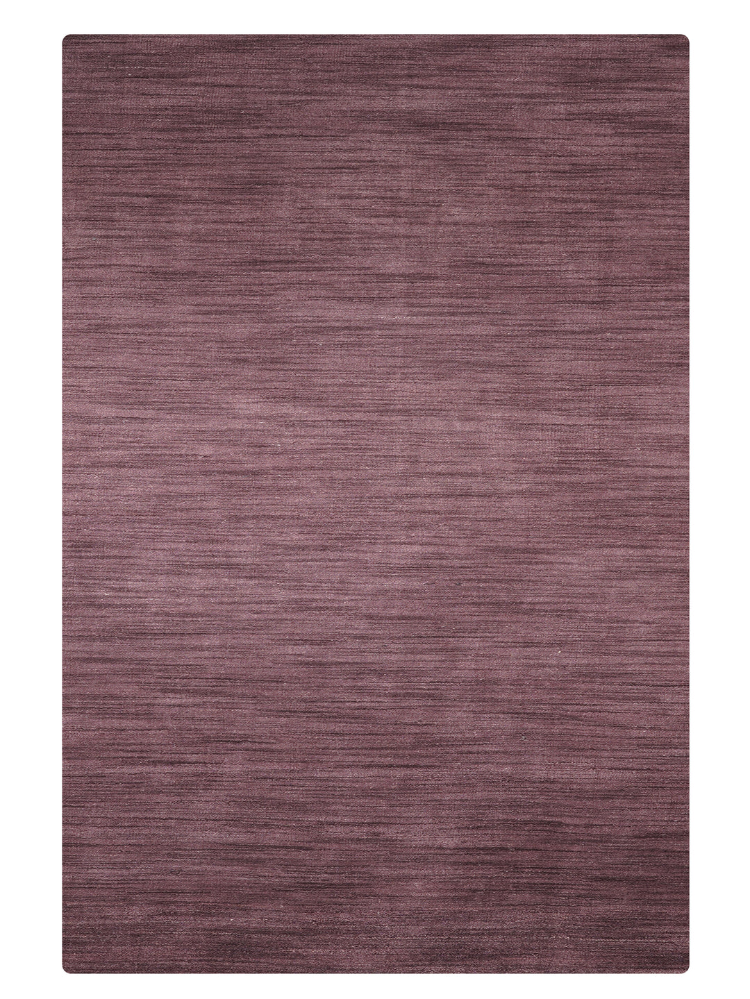 Solid Hand Knotted Wool Rug