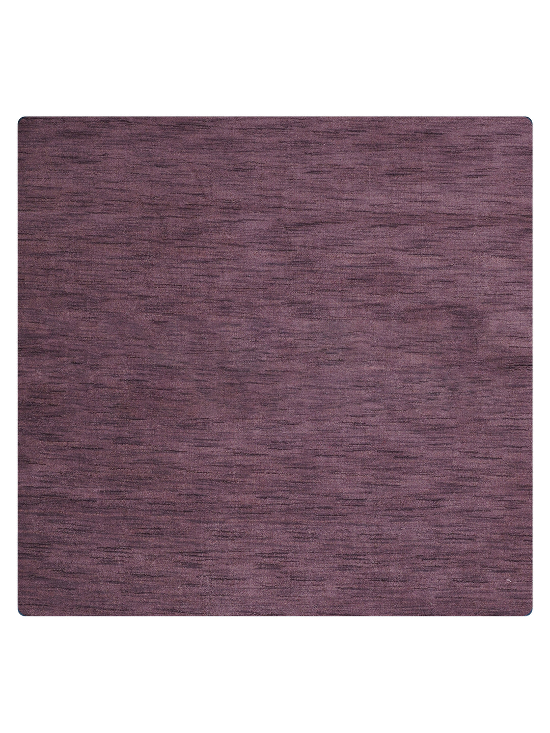 Solid Hand Knotted Wool Rug