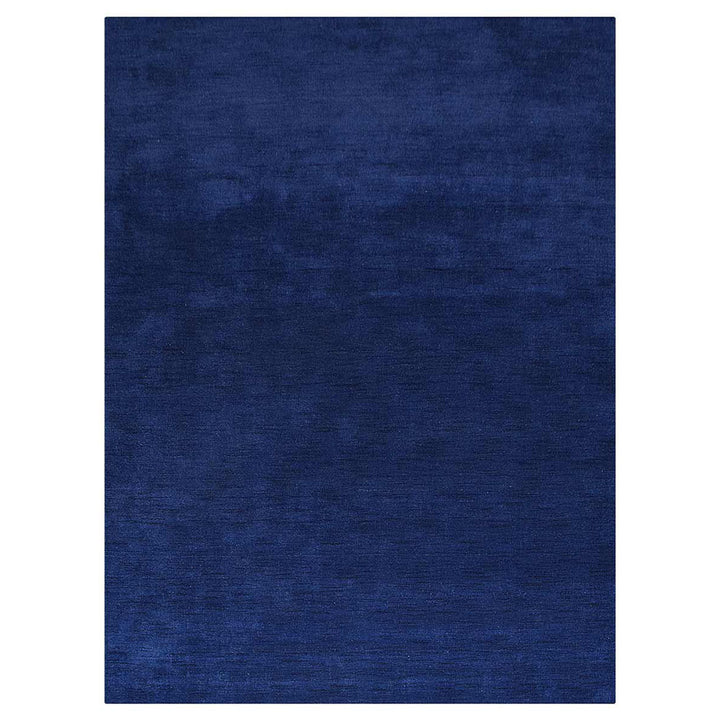 Premium Hand-Knotted Wool Area Rug – Solid Texture