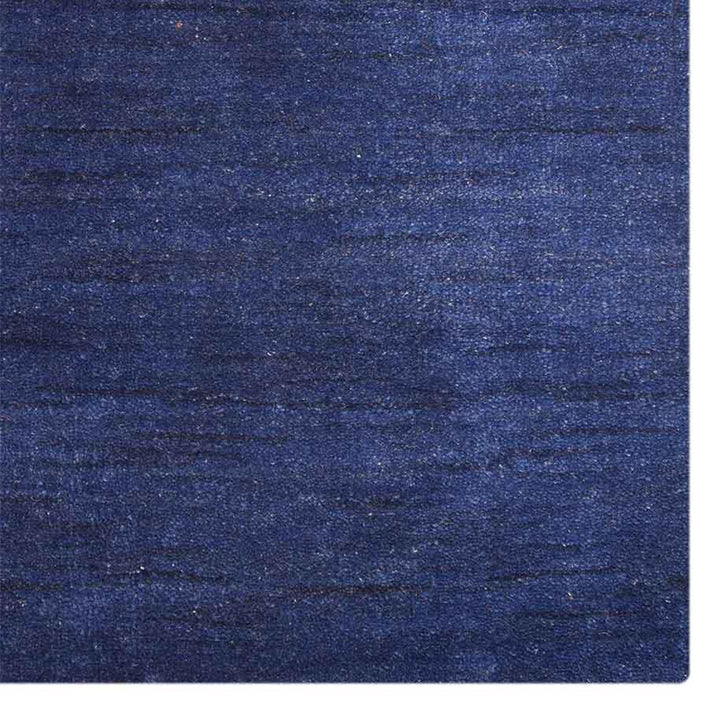 Premium Hand-Knotted Wool Area Rug – Solid Texture