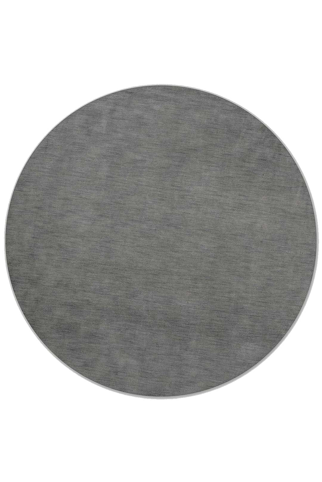 Solid Hand Knotted Wool Rug