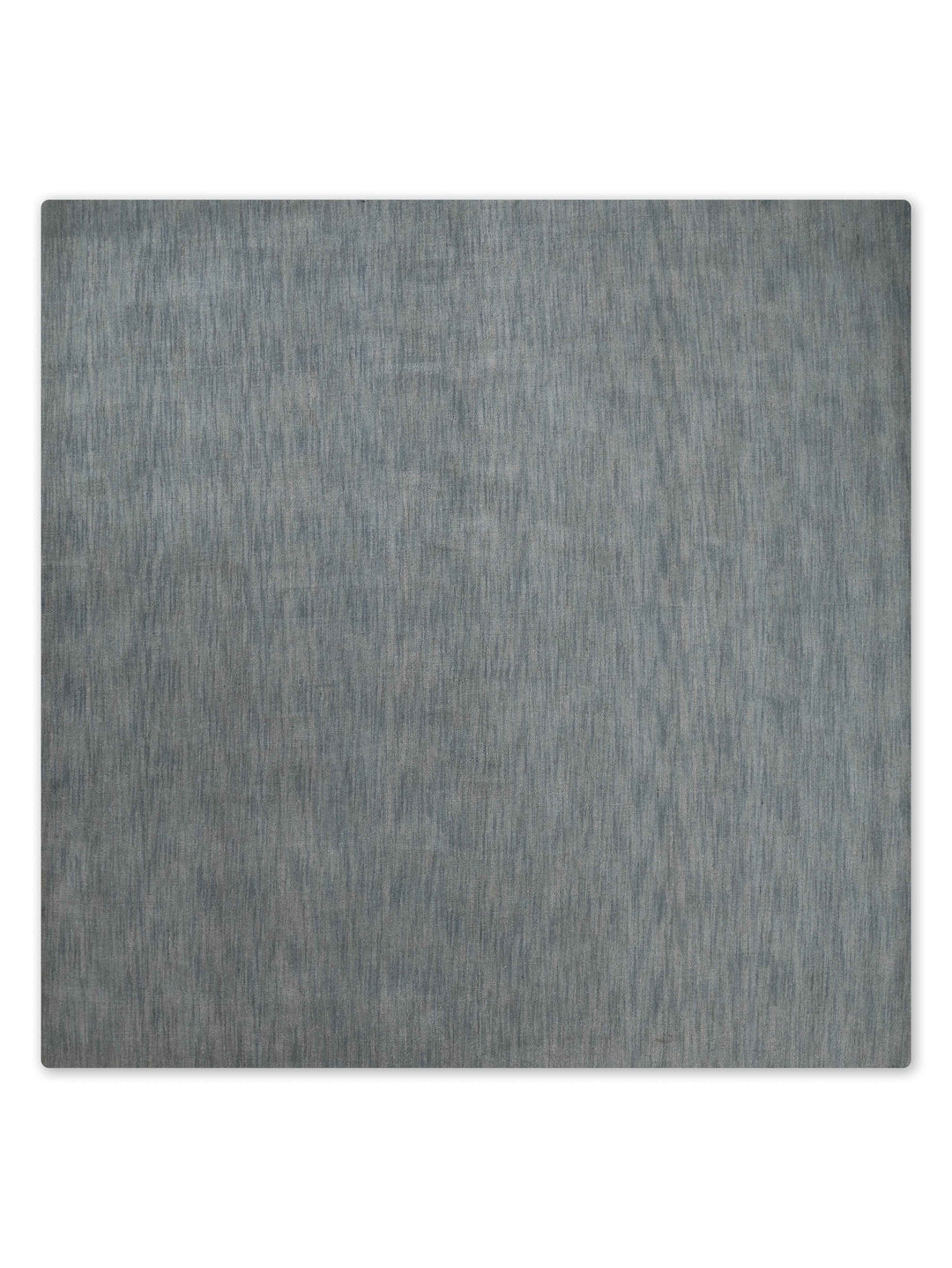 Solid Hand Knotted Wool Rug