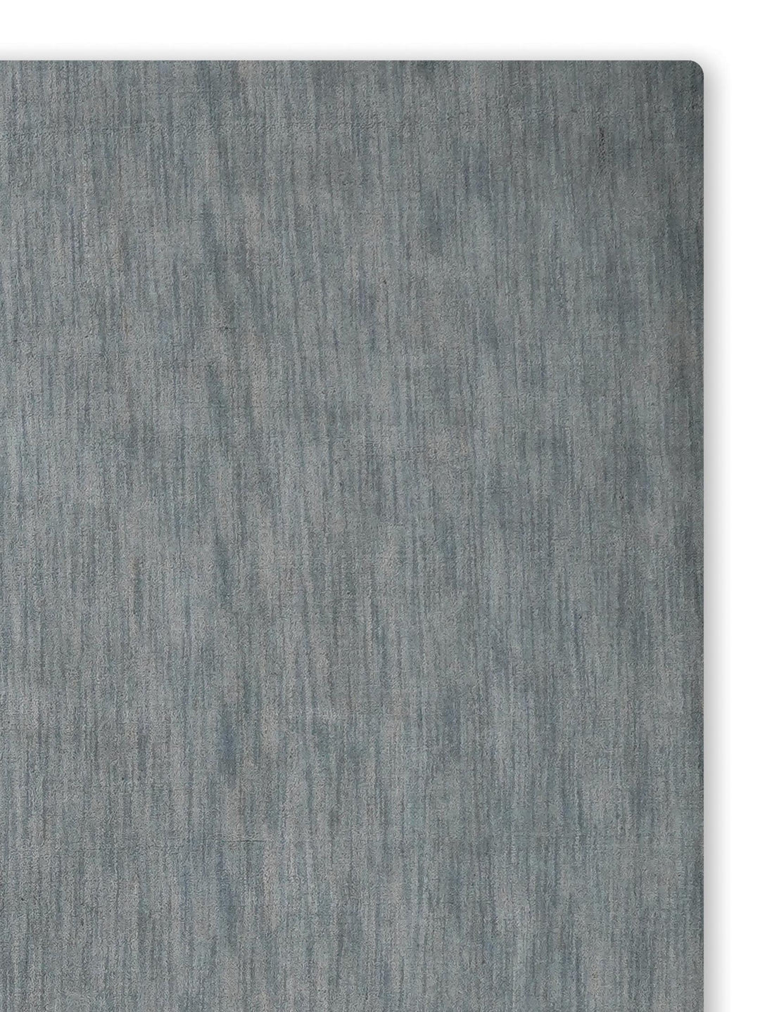 Solid Hand Knotted Wool Rug