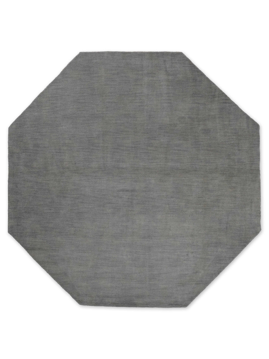 Solid Hand Knotted Wool Rug