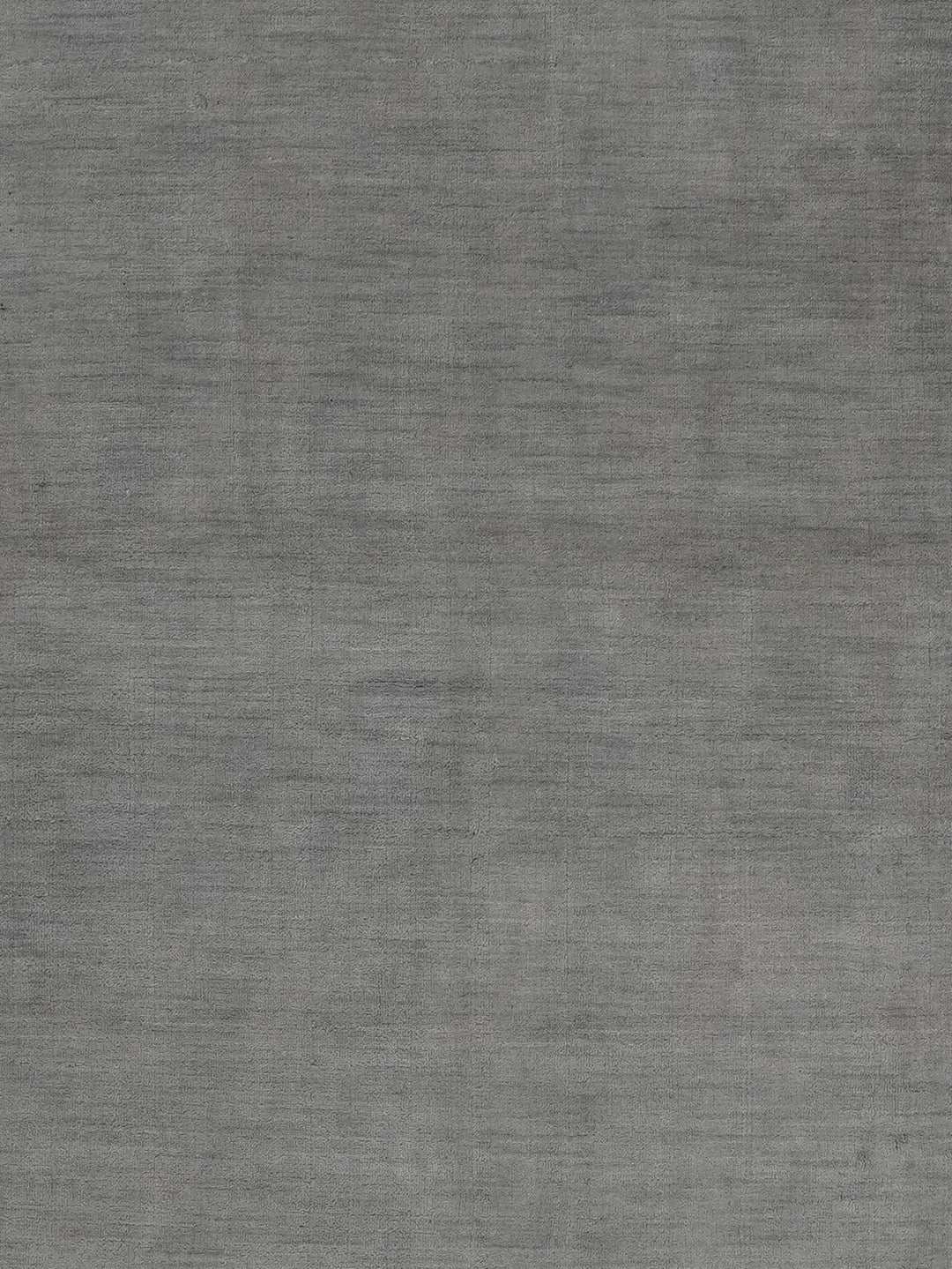 Solid Hand Knotted Wool Rug