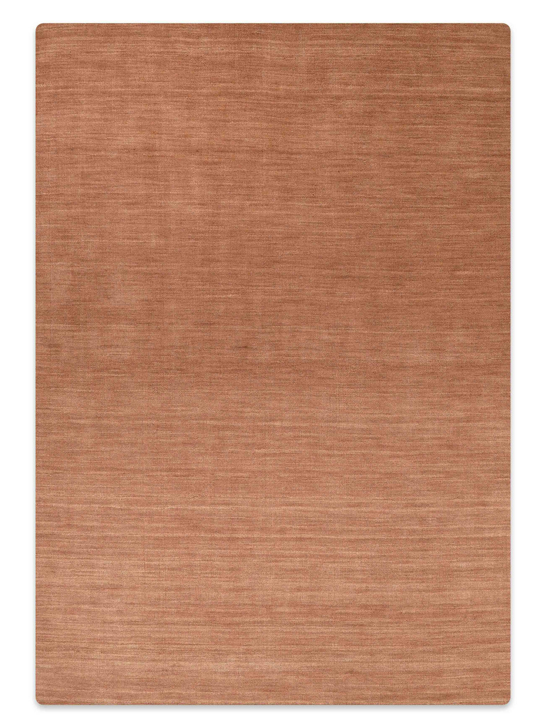 Solid Hand Knotted Wool Rug