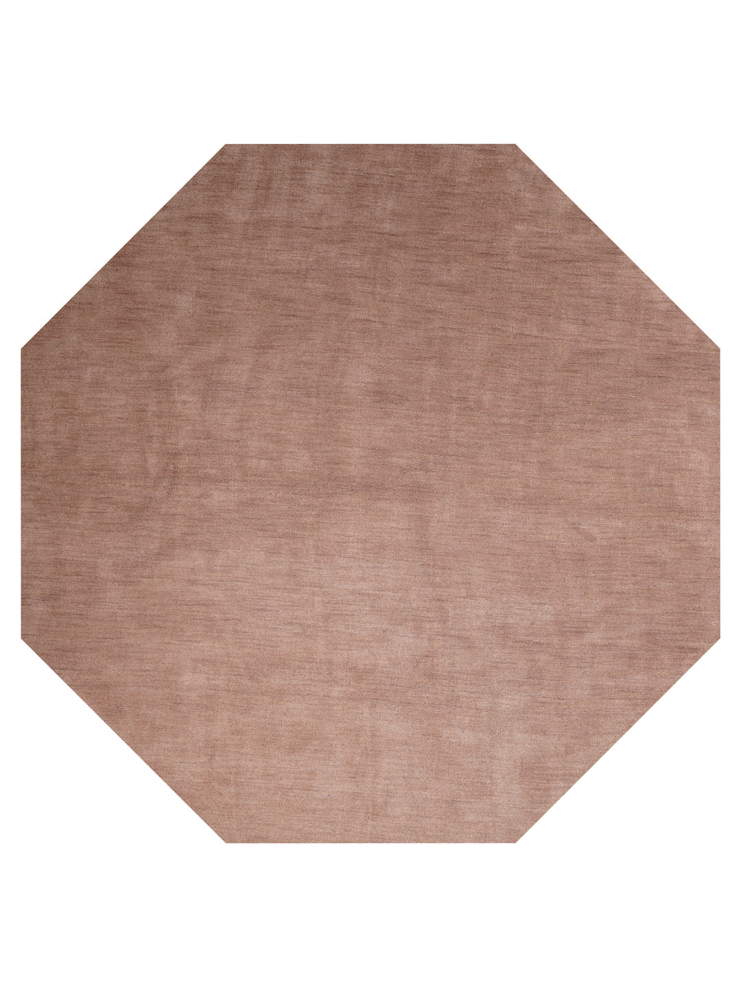 Solid Hand Knotted Wool Rug
