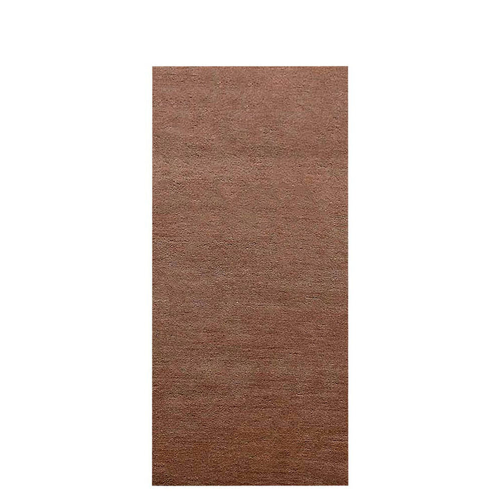 Solid Hand Knotted Wool Rug
