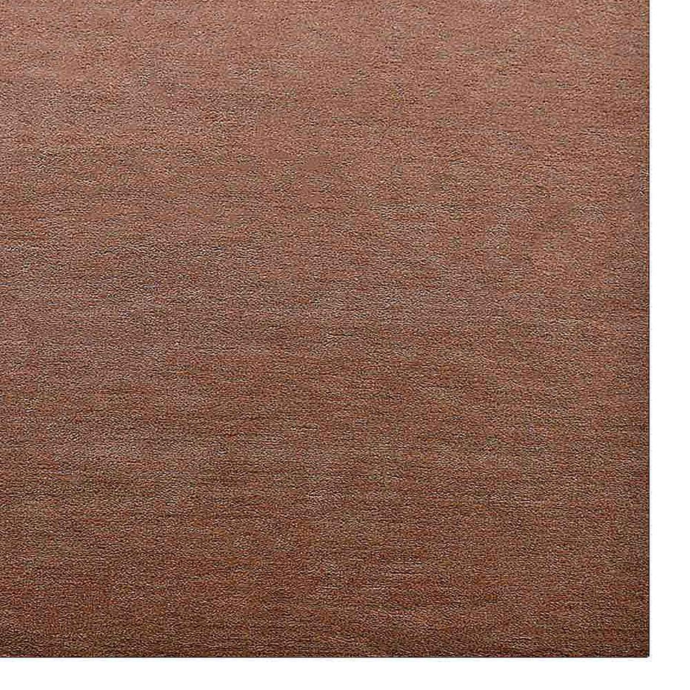 Solid Hand Knotted Wool Rug