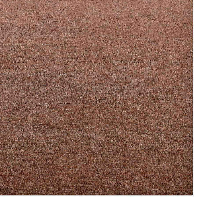 Solid Hand Knotted Wool Rug