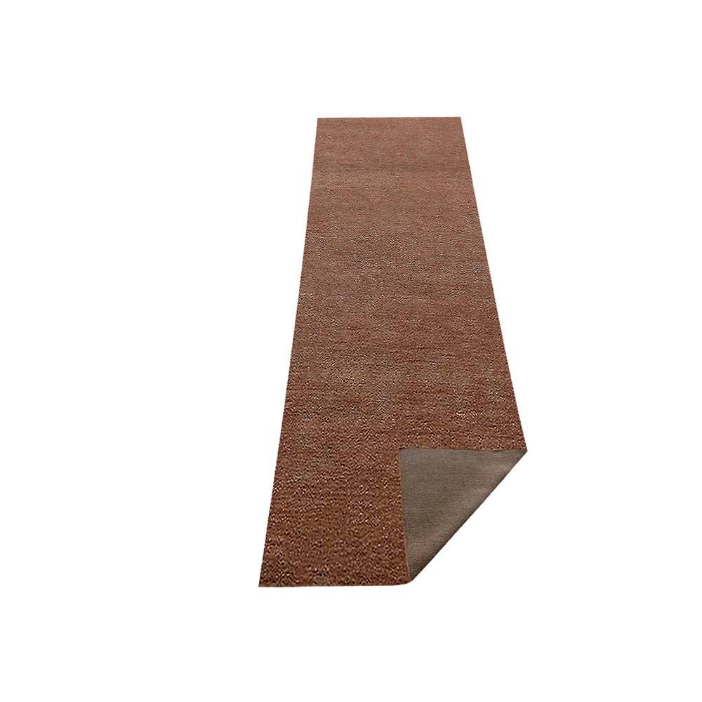 Solid Hand Knotted Wool Rug