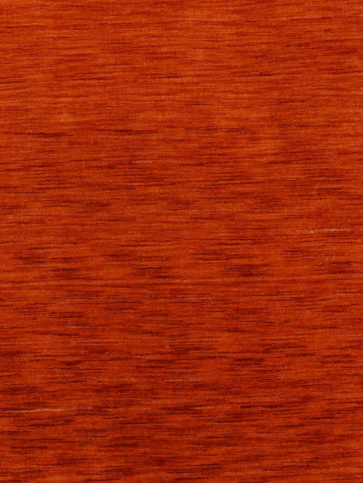 Solid Hand Knotted Wool Rug