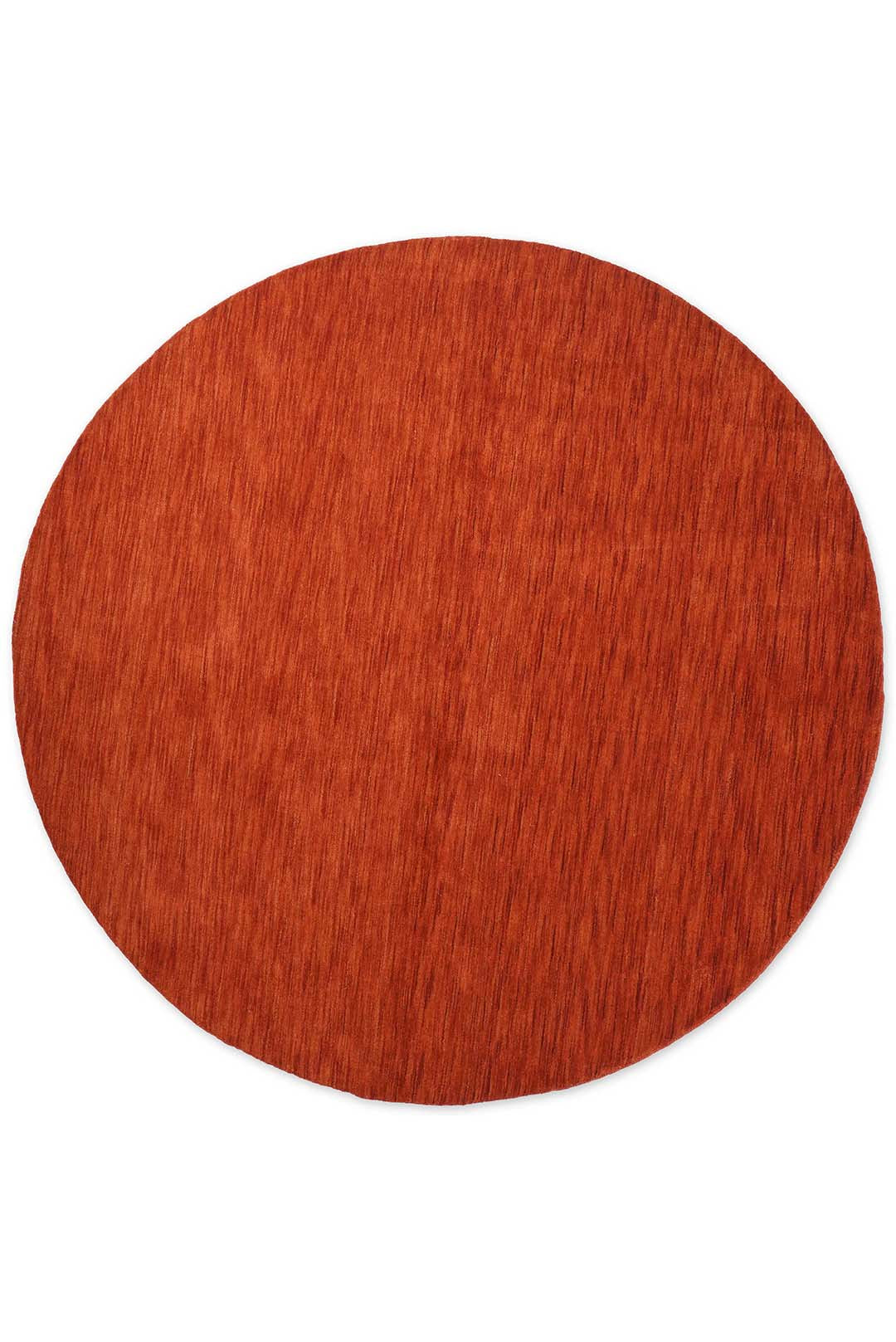 Solid Hand Knotted Wool Rug