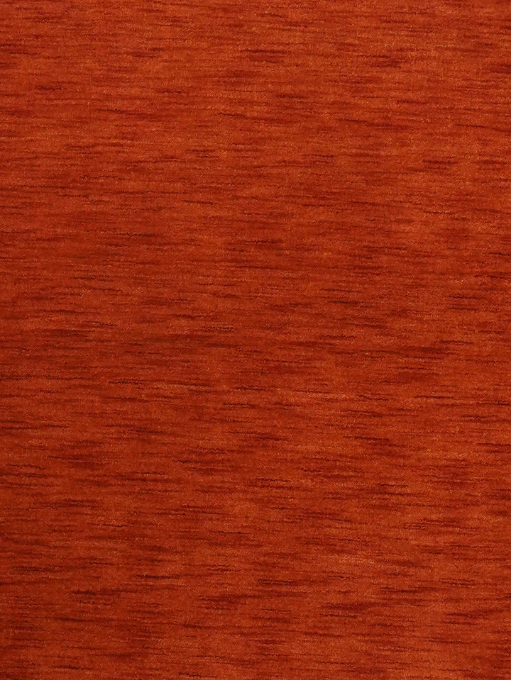 Solid Hand Knotted Wool Rug