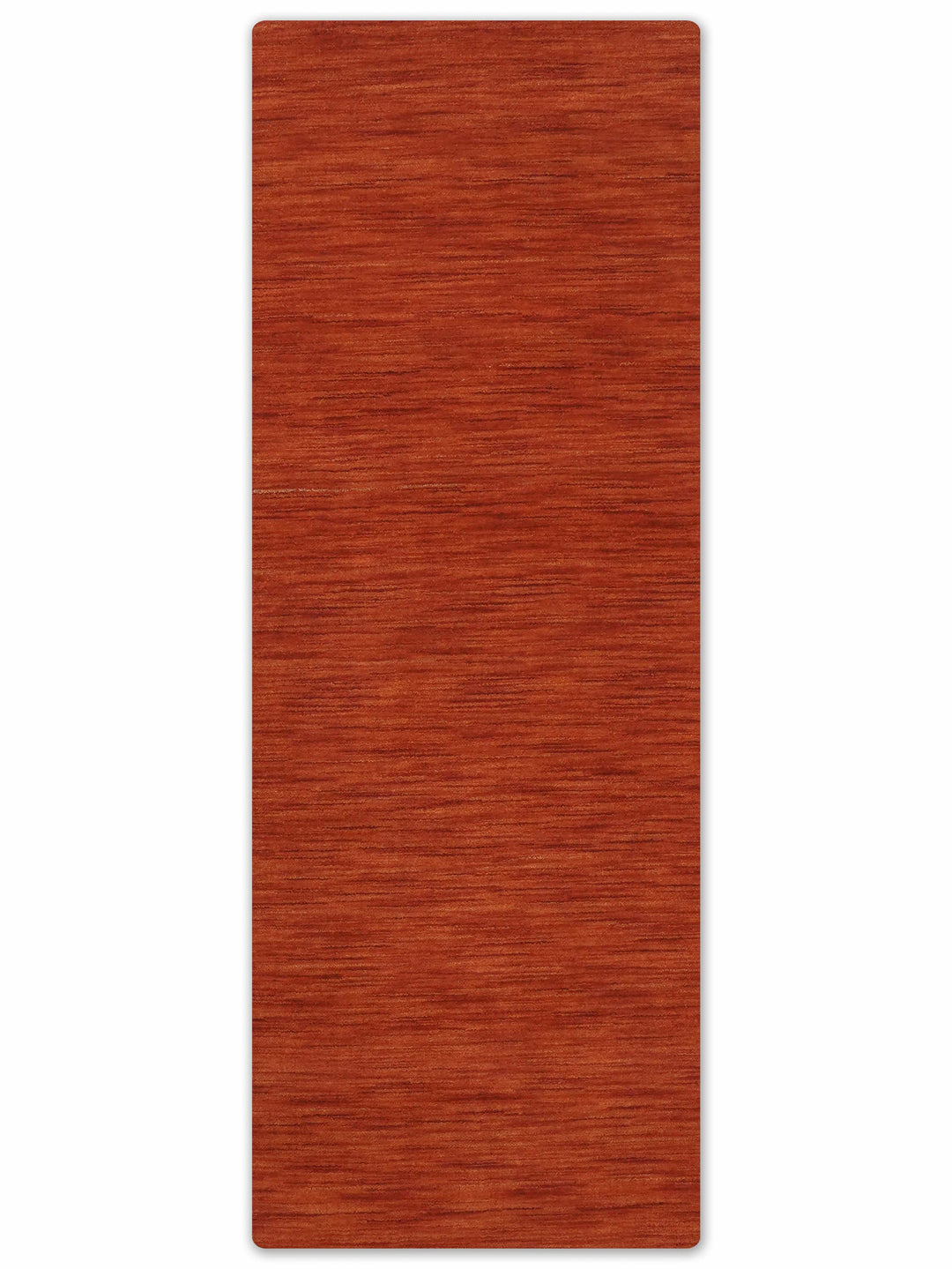 Solid Hand Knotted Wool Rug