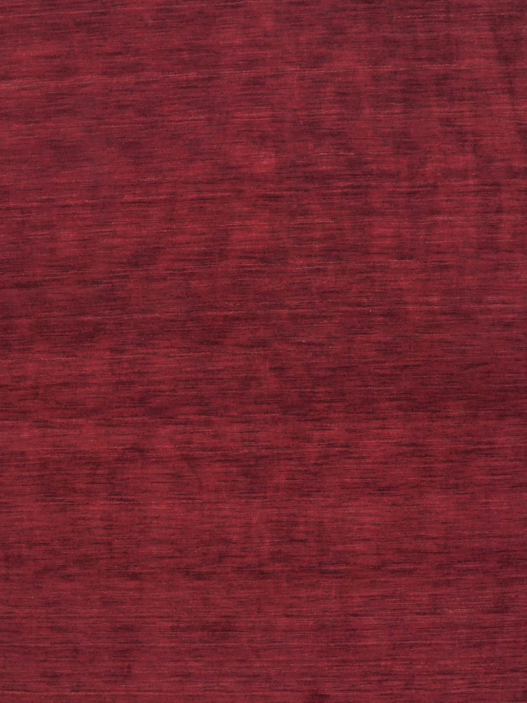 Solid Hand Knotted Wool Rug