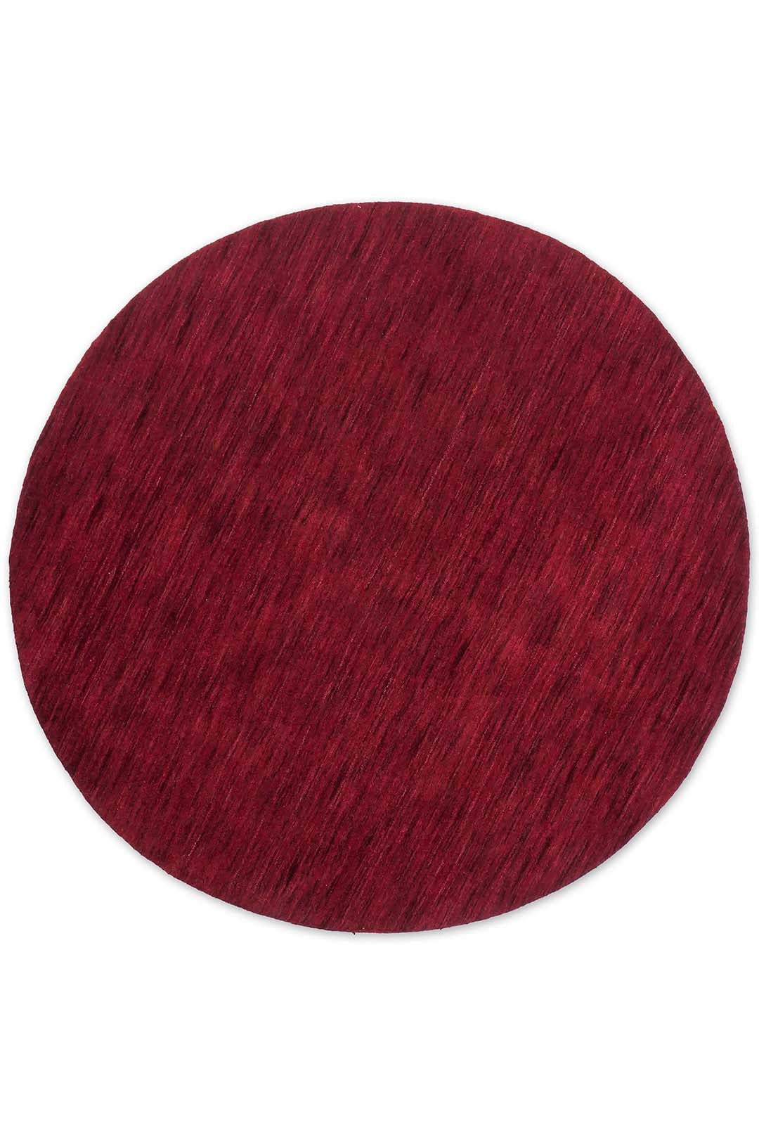 Solid Hand Knotted Wool Rug
