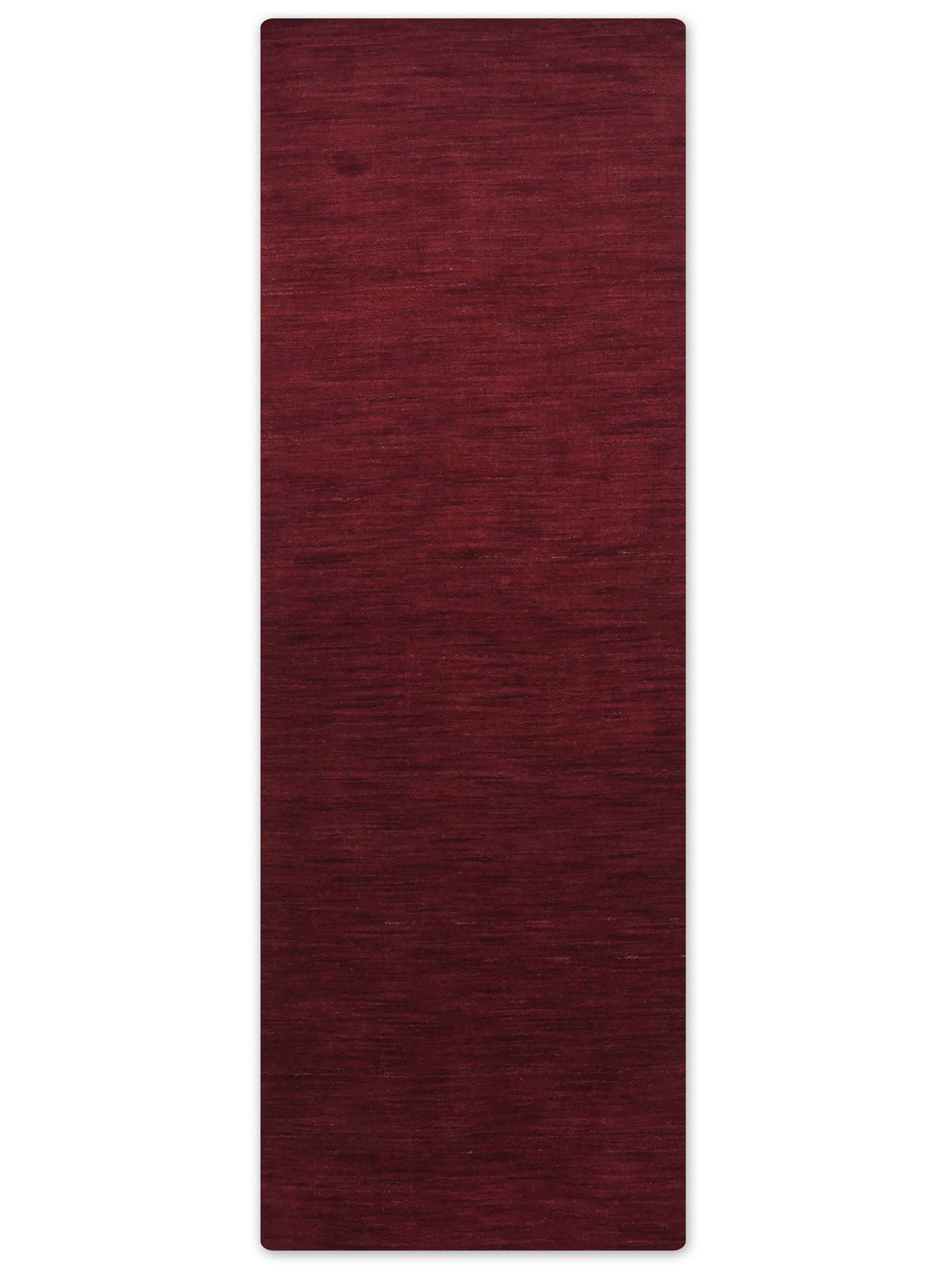 Solid Hand Knotted Wool Rug
