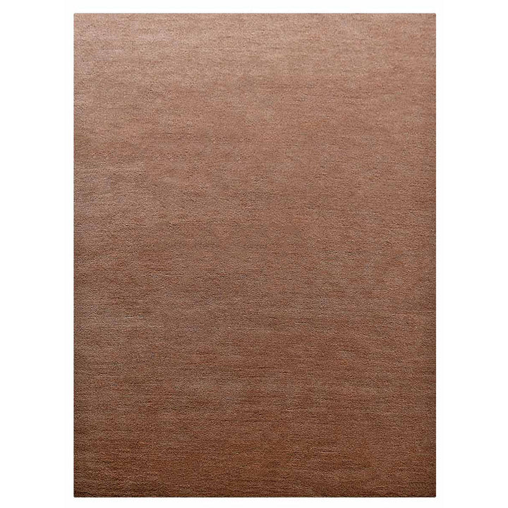 Premium Hand-Knotted Wool Area Rug – Solid Texture