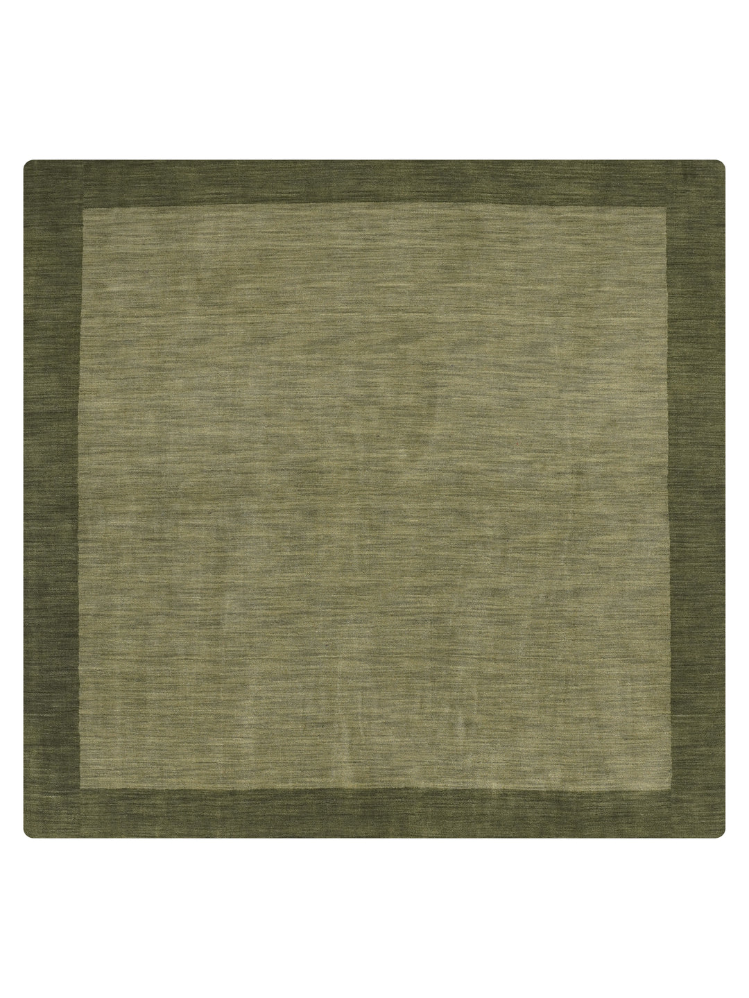 Hand Knotted Wool Area Rug Contemporary Blue L00201