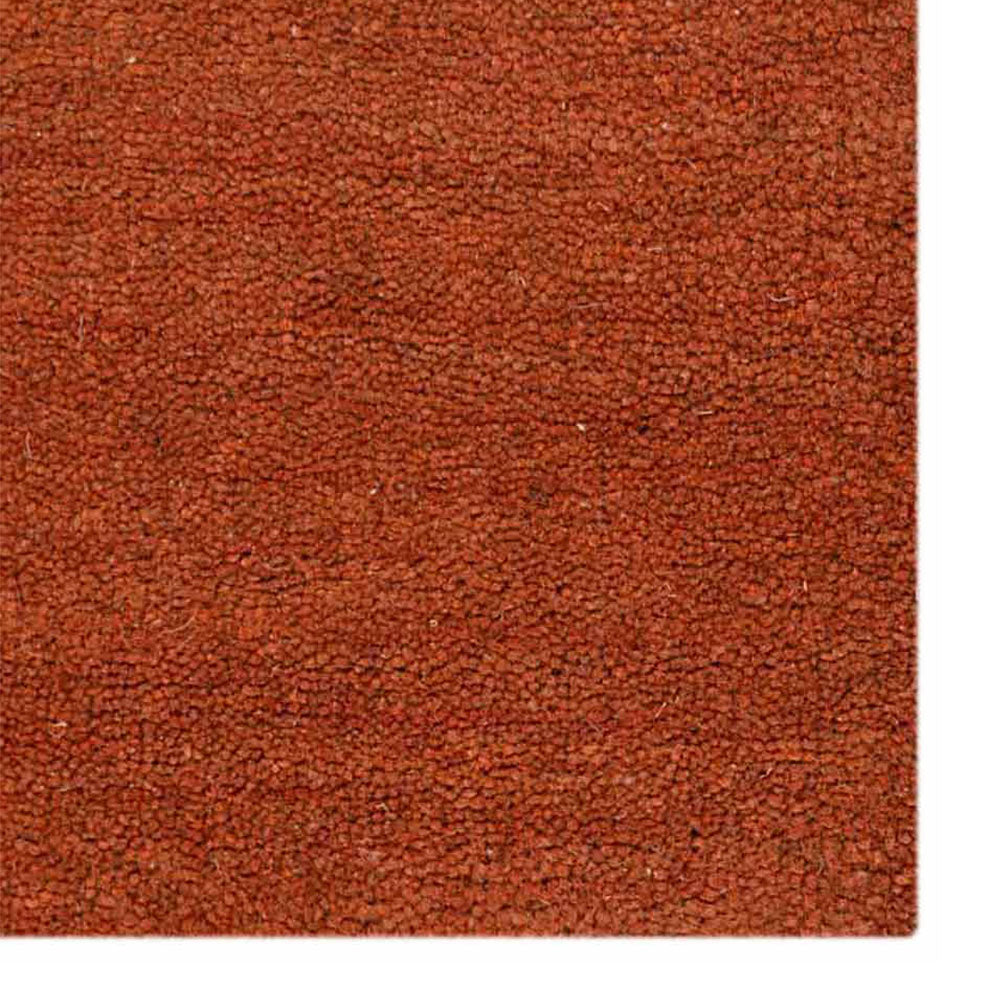 Hand Knotted Wool Area Rug Contemporary Blue L00201