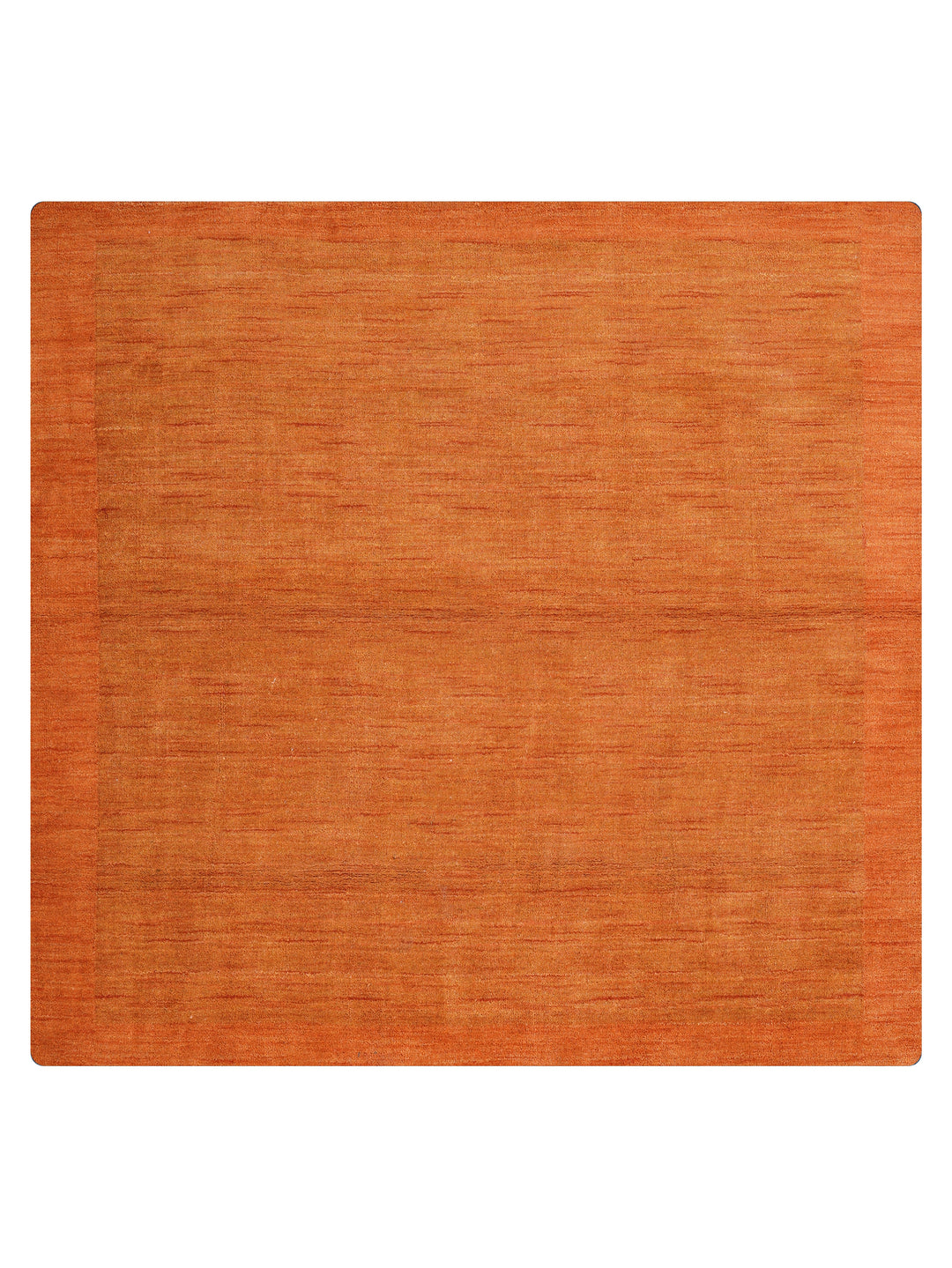 Hand Knotted Wool Area Rug Contemporary Blue L00201