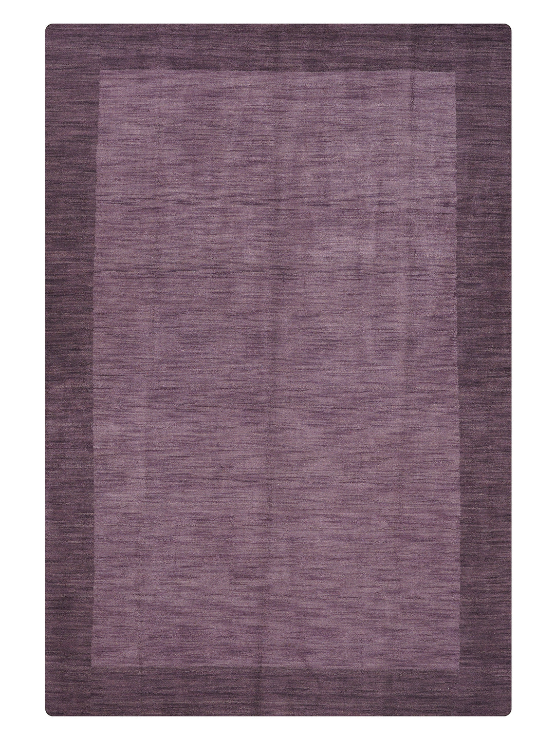 Hand Knotted Wool Area Rug Contemporary Blue L00201