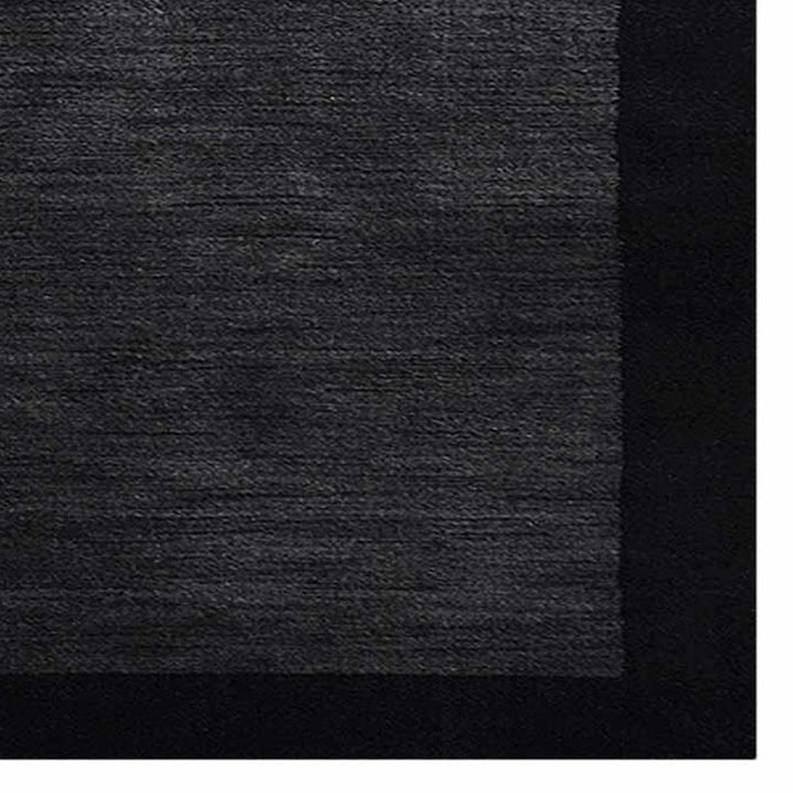 Hand Knotted Wool Area Rug Contemporary Blue L00201